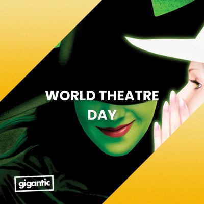 An image for World Theatre Day 2023!