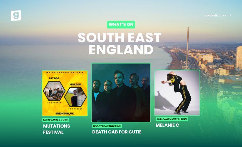 What’s On in the South East of England 2026 and 2027: Gigs, Concerts and Live Events