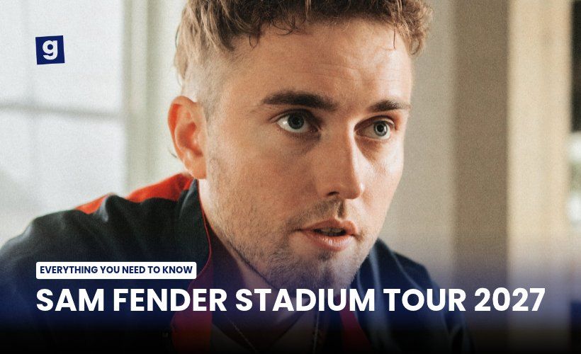 Sam Fender Proper Massive Stadium Tour 2027 artwork
