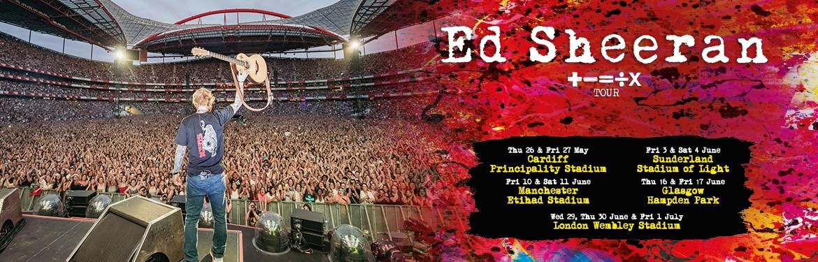 Ed Sheeran Tickets, Concerts & Tour Dates 2022 Gigantic