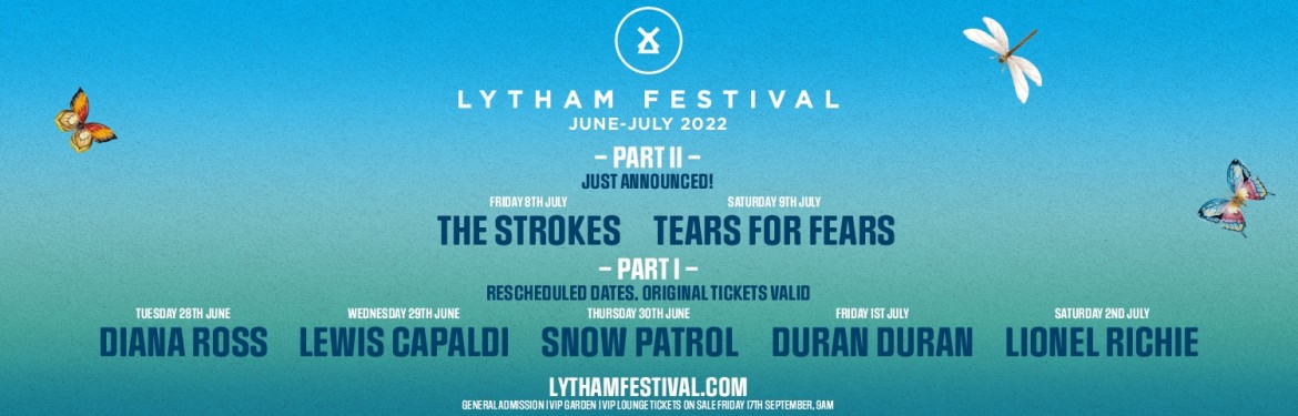 Lytham Festival 2022 tickets