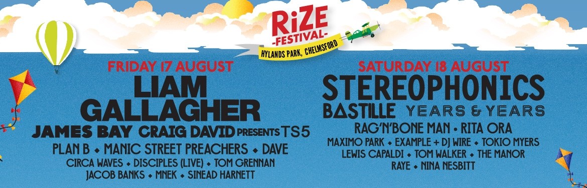 RiZE Festival tickets