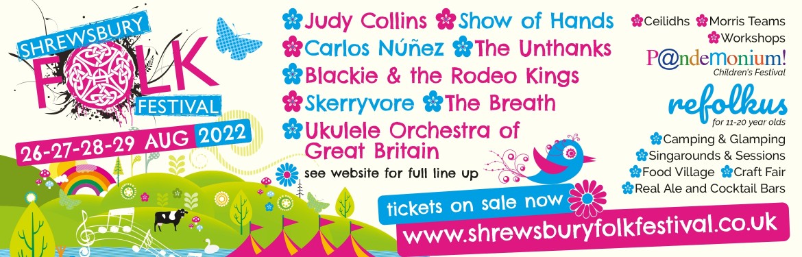 Shrewsbury Folk Festival tickets