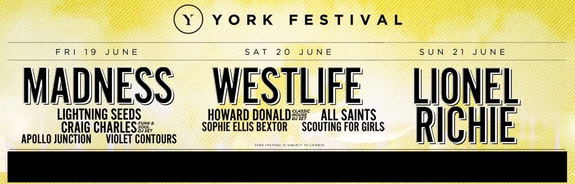 York Festival tickets