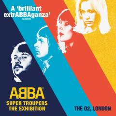 ABBA Super Trouper exhibition Event Title Pic