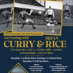An evening with Curry & (Brian) Rice