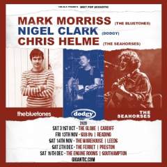 Britpop Acoustic: Mark Morriss (The Bluetones), Nigel Clarke (Dodgy) & Chris Helme (The Seahorses) Event Title Pic