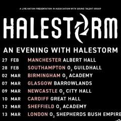 An Evening with Halestorm Event Title Pic