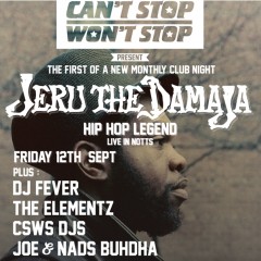 Jeru The Damaja (30 Years of The Sun Rises in the East) Event Title Pic