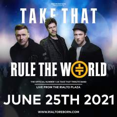 Take That Tribute Night - Rule the World  Event Title Pic