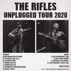 The Rifles Unplugged Tour Event Title Pic