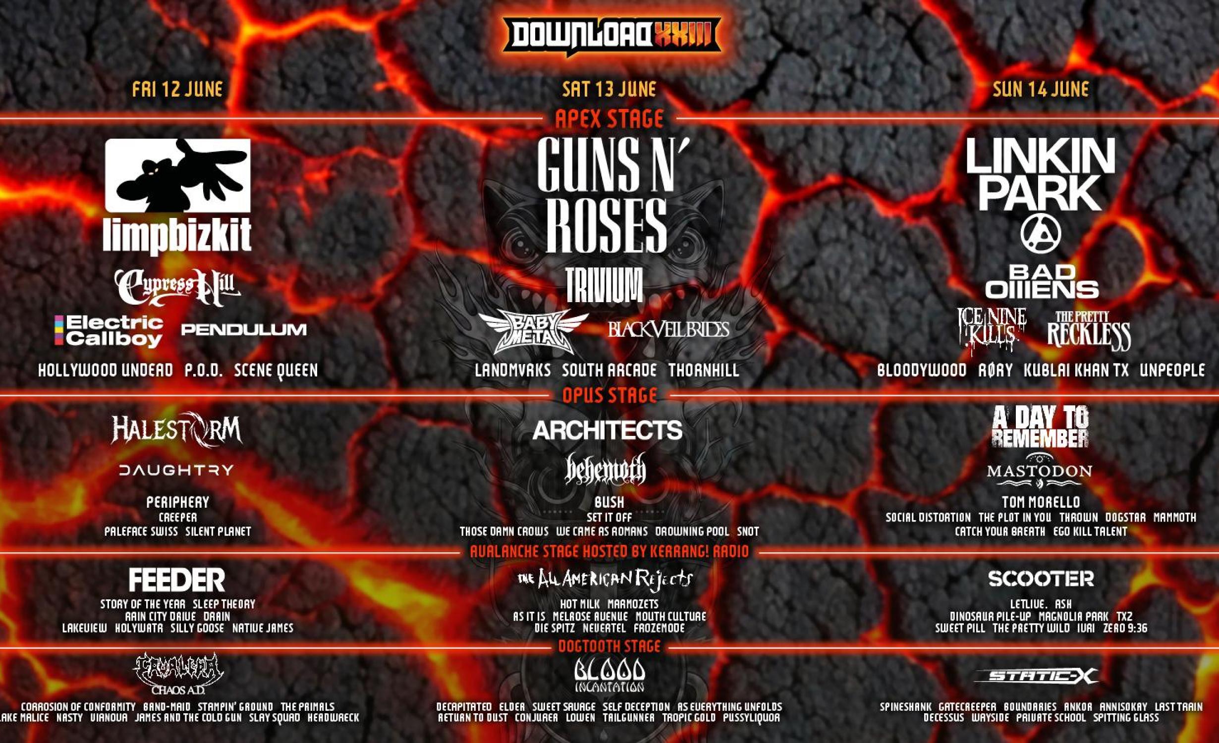 Download Festival tickets