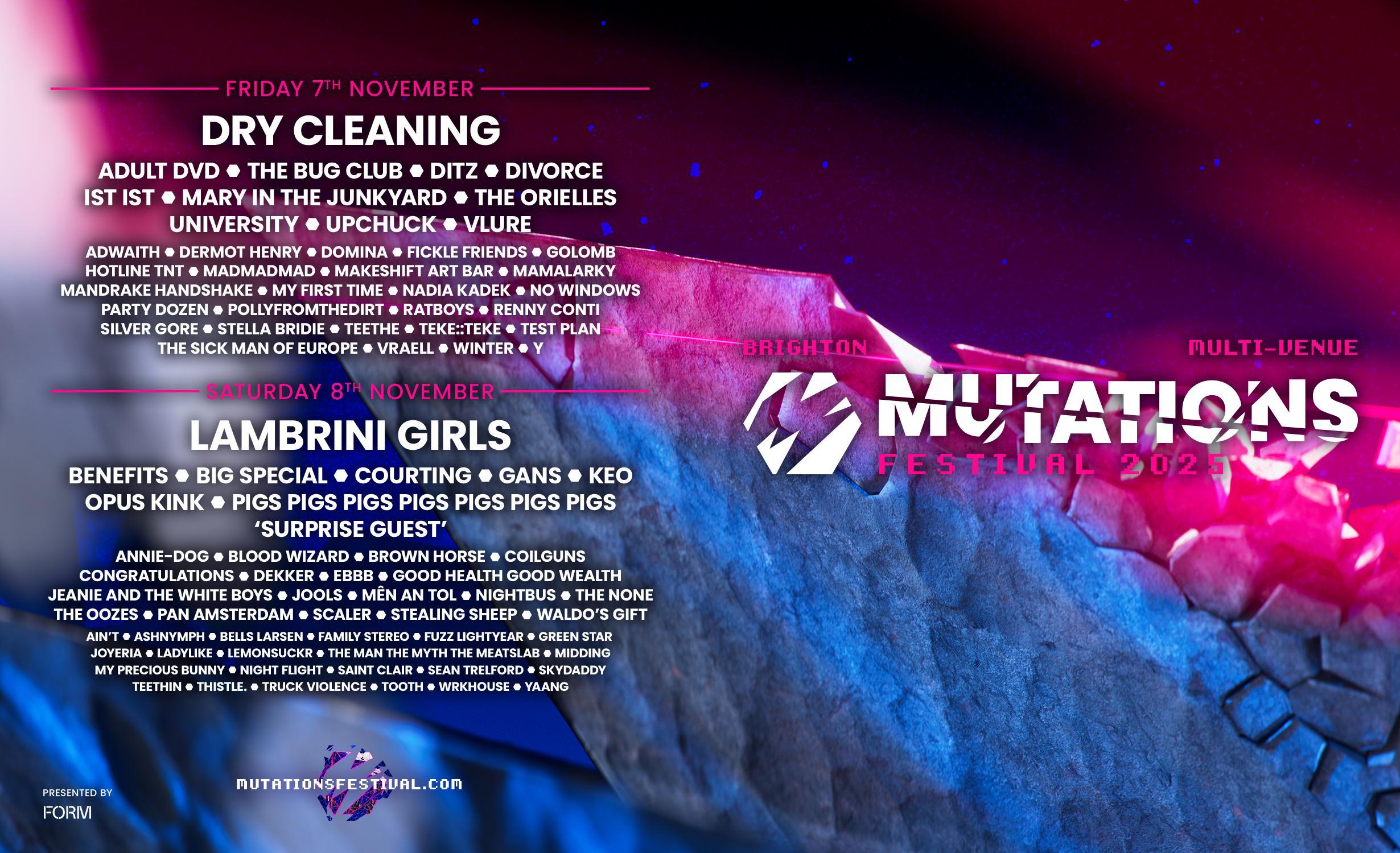 Mutations Festival tickets