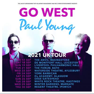 Go West & Paul Young tickets Go West & Paul Young tickets