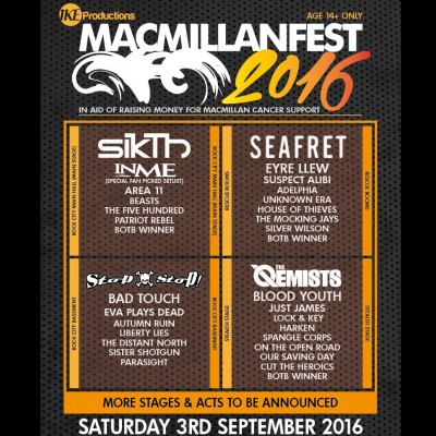 Macmillan Fest 2016 tickets