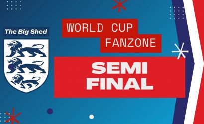 Big Shed - England Fanzone World Cup 2026 Fanzone Semi Final  at The Big Shed at The Trent Navigation, Nottingham