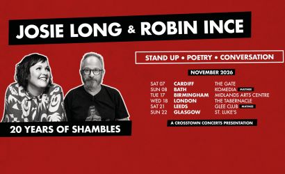 Josie Long & Robin Ince: 20 Years Of Shambles  at The Gate, Cardiff