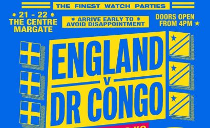 Men's World Cup England Vs DR Congo  at Where Else?, Margate