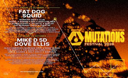 Mutations Festival 2026  at Various Brighton Venues, Brighton