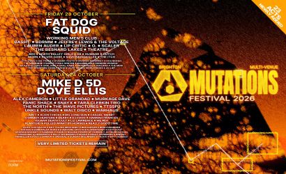 Mutations Festival 2026  at Various Brighton Venues, Brighton