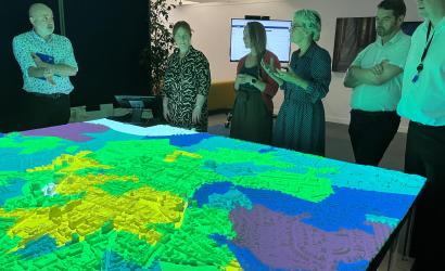 The Living Map: Nottingham  at Nottingham Central Library, Nottingham