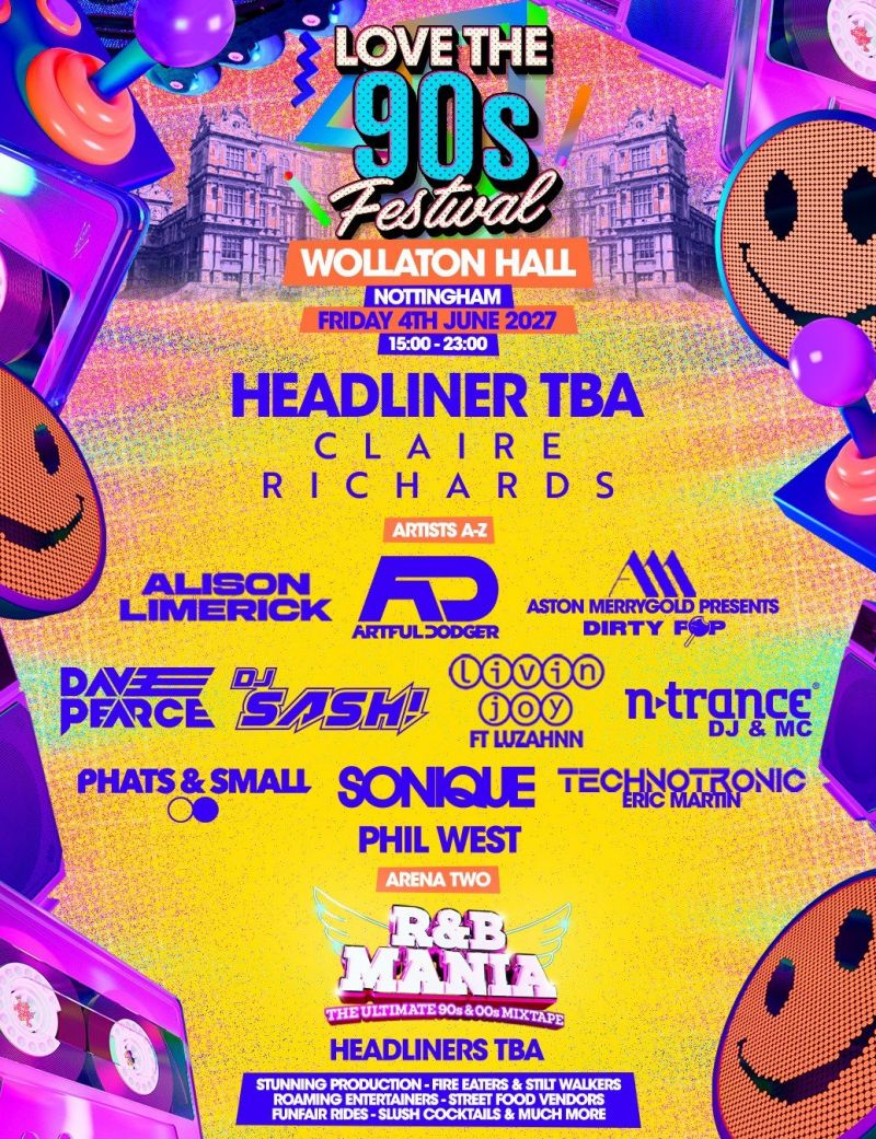 Love the 90s tickets