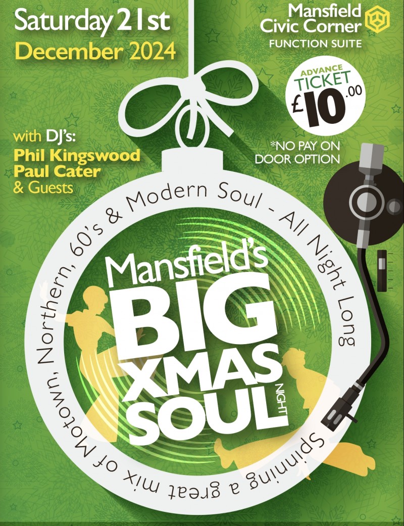 Mansfield Big Soul Night  XMAS PARTY  tickets