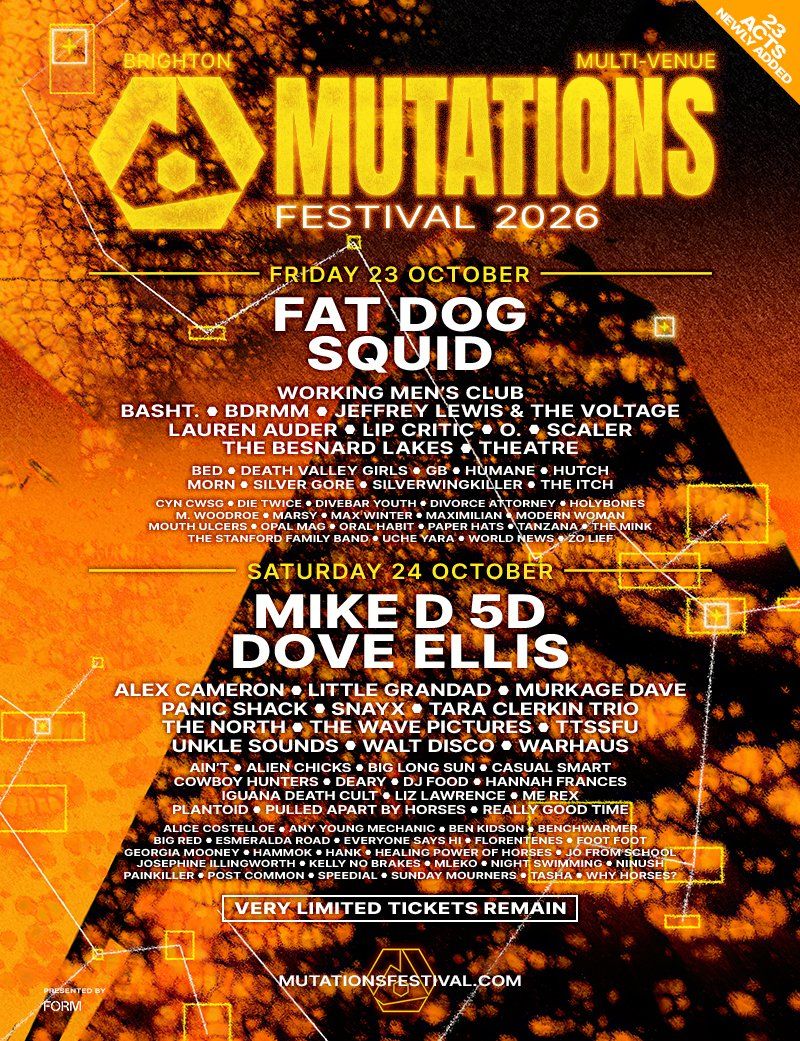 Mutations Festival tickets