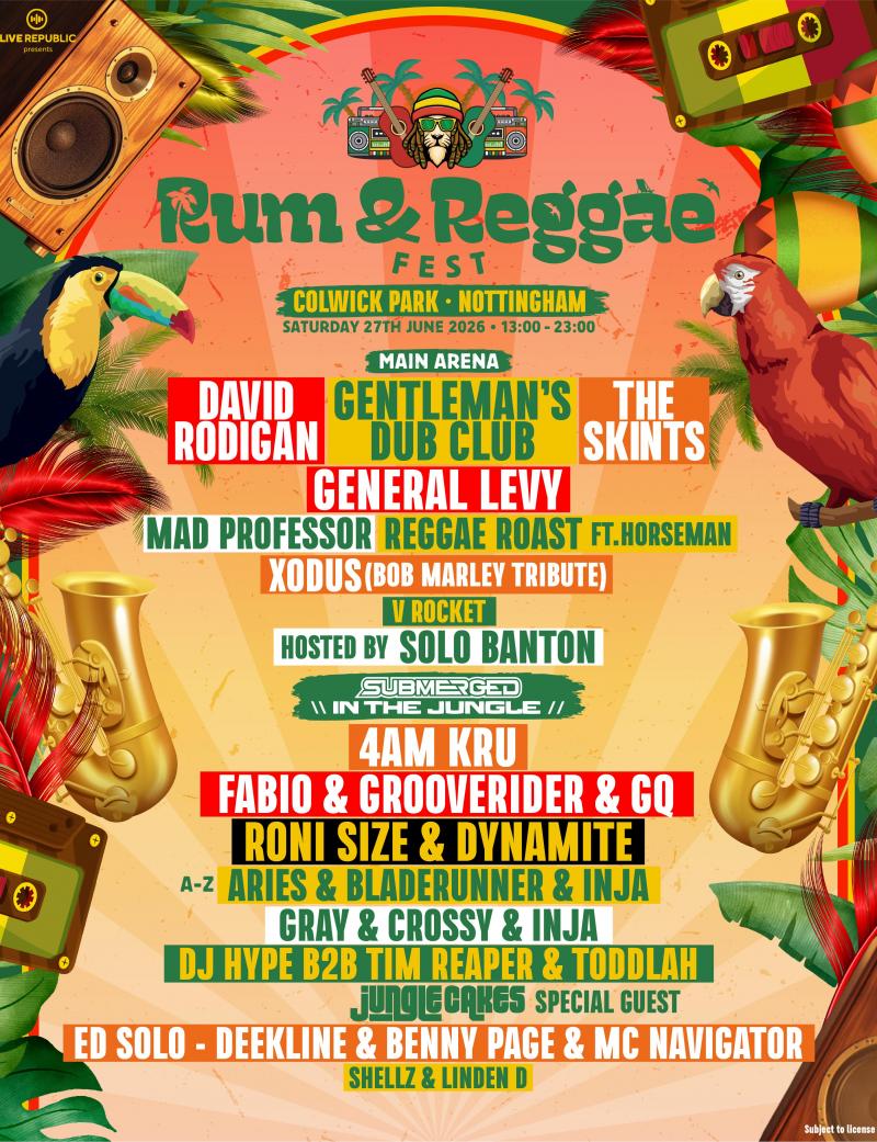 Rum & Reggae Festival tickets