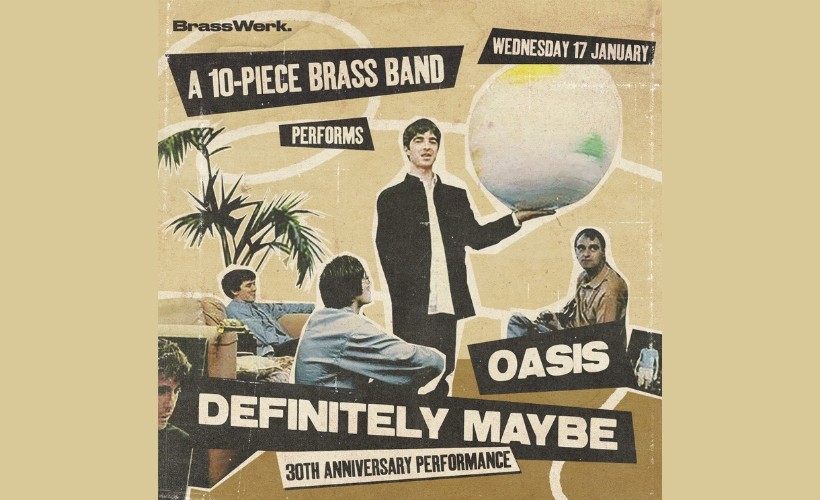 Oasis: Definitely Maybe 30th Anniversary - A Live Brass Band Celebration  at The Blues Kitchen, Manchester