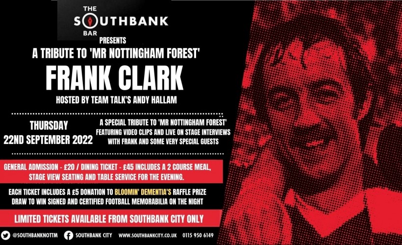A tribute to Frank Clark tickets