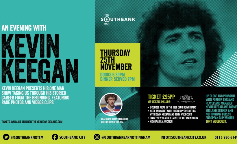 An evening with Kevin Keegan tickets