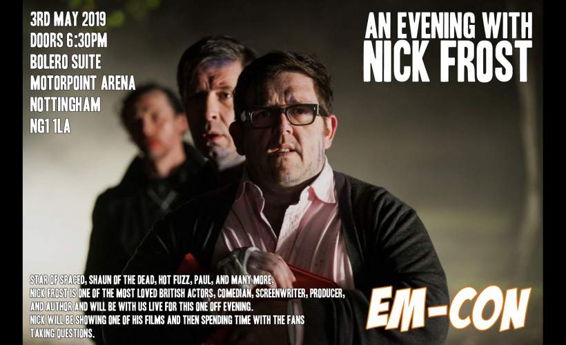 An Evening with Nick Frost tickets