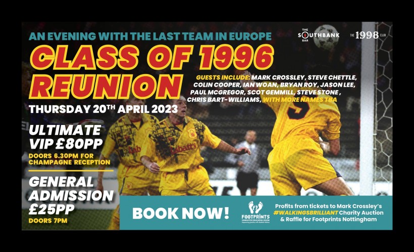 An Evening with The Last Team in Europe Class of 1996 Reunion tickets