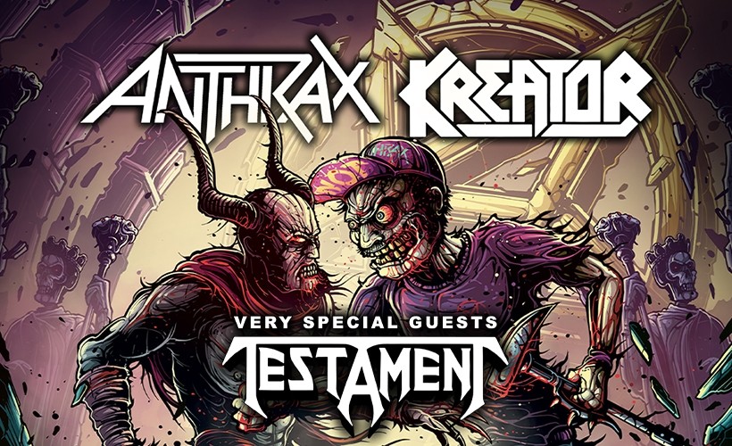 Anthrax & Kreator  at Eventim Apollo, London