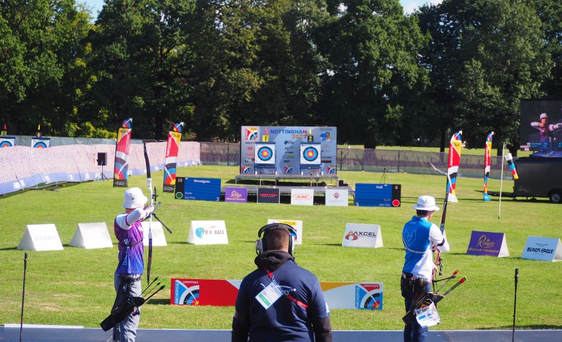 Archery GB National Tour Finals at Wollaton Park  at Wollaton Hall, Nottingham