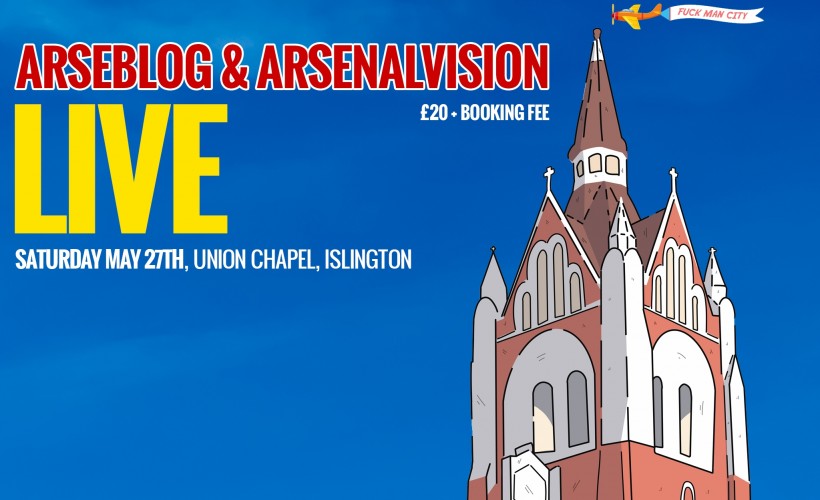 Arseblog & ArsenalVision Live tickets