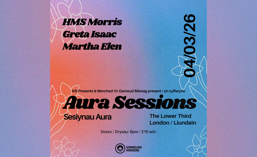 Aura Sessions / Sesiynau Aura Event Title Pic