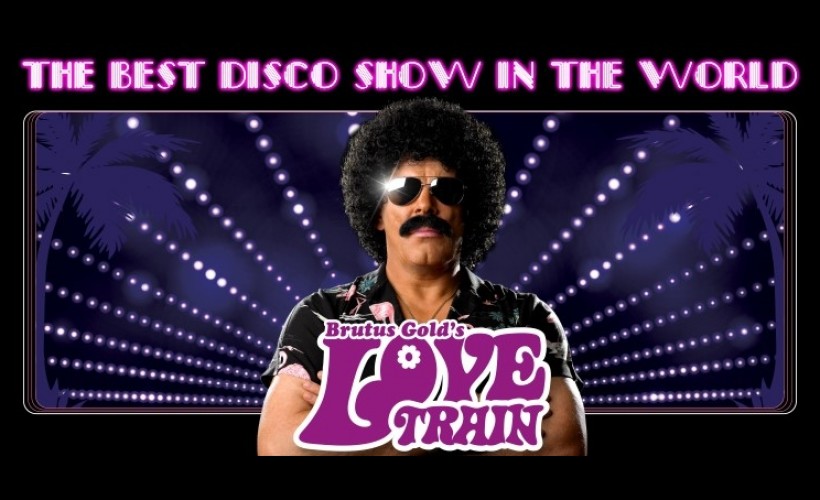  Brutus Gold's Love Train Christmas Disco Ball