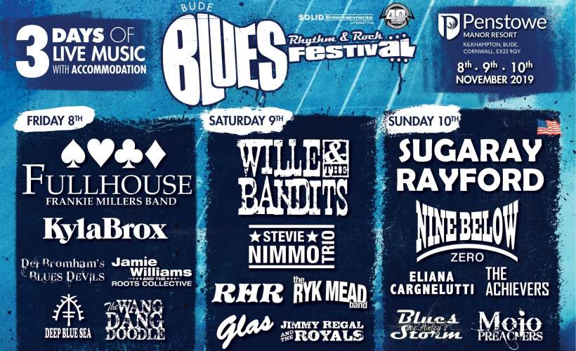 Bude Blues, Rhythm & Rock Festival tickets