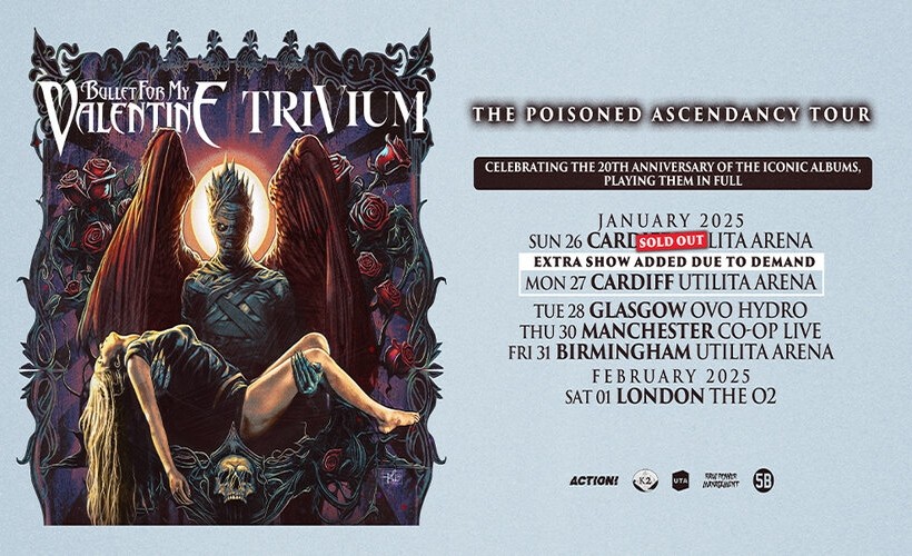  Bullet For My Valentine & Trivium - The Poisoned Ascendancy UK Tour 2025