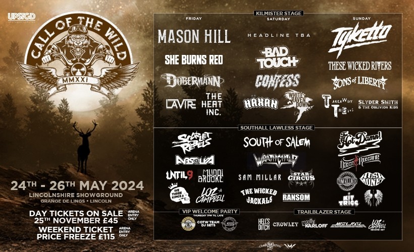 Call Of The Wild 2024 Payment Plan  at Lincolnshire Showground, Lincoln