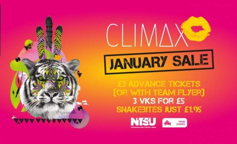 Climax - 19th January 2019 tickets