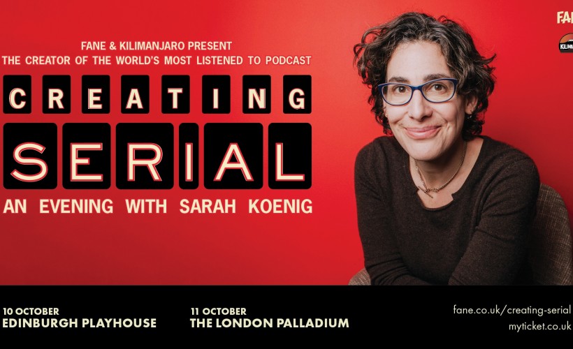 Creating Serial: An Evening with Sarah Koenig tickets
