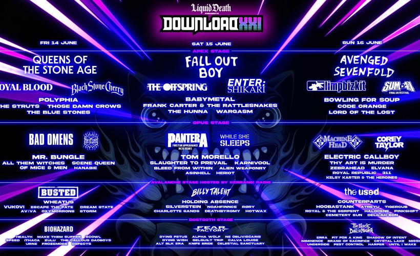 Liquid Death presents Download Festival 2024  at Donington Park, Castle Donington