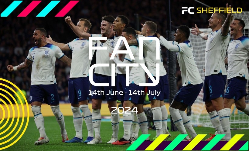 Fan City - England Quarter-finals  at Devonshire Green, Sheffield