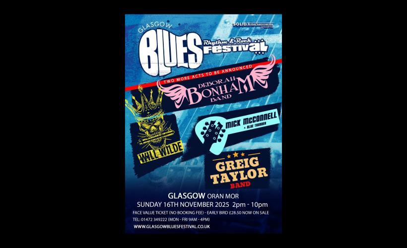 Glasgow Blues, Rhythm & Rock Festival tickets