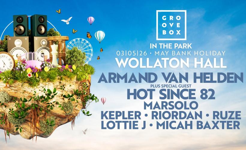 Groovebox In The Park 2026 Event Title Pic