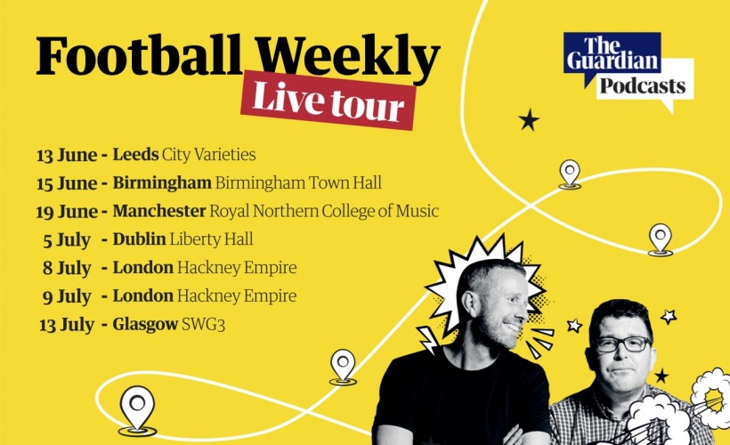 Guardian Weekly Football Live tickets