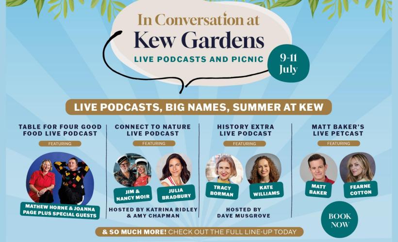 In Conversation at Kew Gardens 2026 tickets